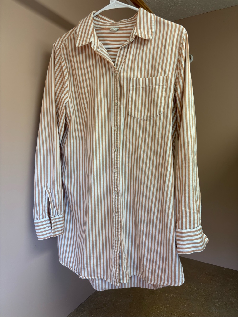 aerie Striped Button-Down Shirt